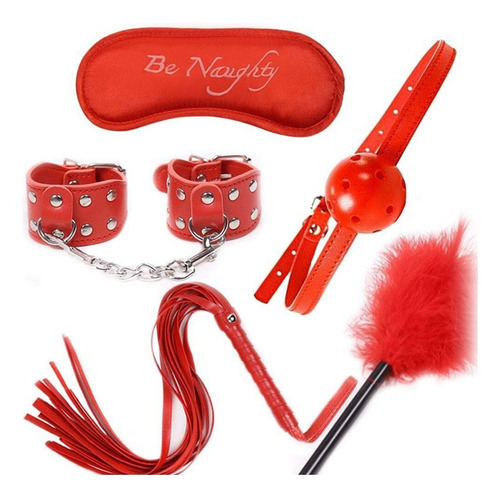 Kit Bdsm Bondage Parejas  Esposas Juguete Sexual 5 Piezas