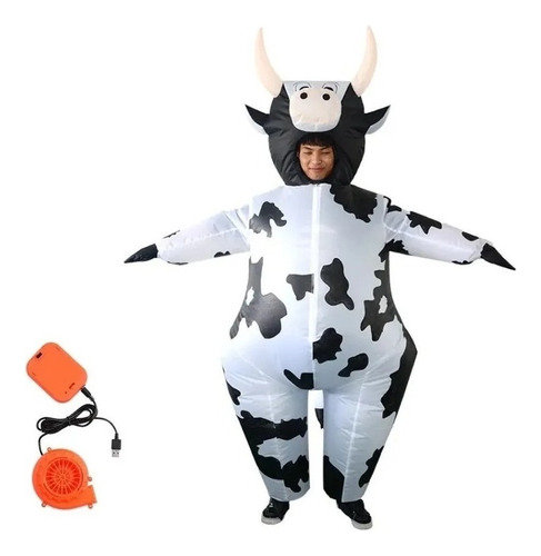 Conjunto De Ropa Inflable Y Divertida Con Forma De Vaca