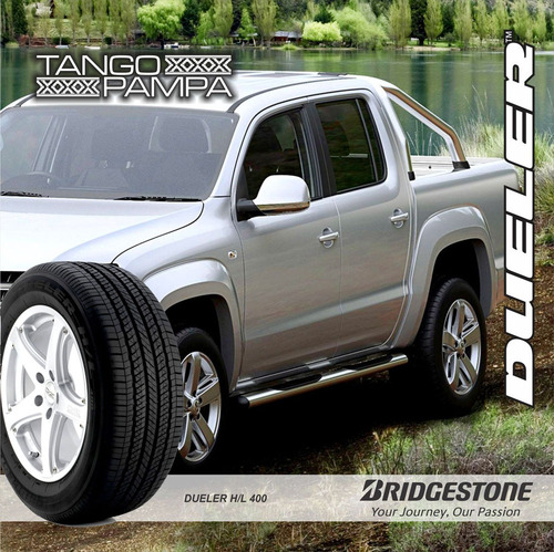 Imagen 8 de 9 de Combo 4u 235/60 R17 Dueler H/ L 400 Bridgestone Envío Gratis