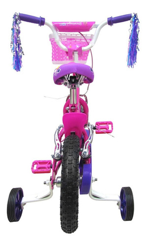 Imagen 3 de 9 de Bicicleta Rin 12 Deluxe Plt Little Princess Para Niñas