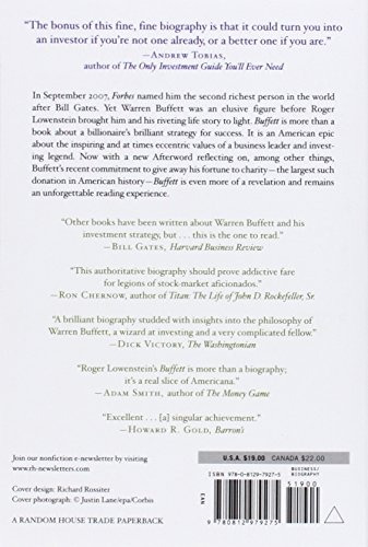 Imagen 2 de 6 de Book : Buffett: The Making Of An American Capitalist - Ro...