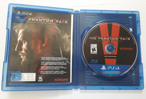 Metal Gear Solid V The Phantom Pain Ps4 Playstation 4 Físico (Usado)