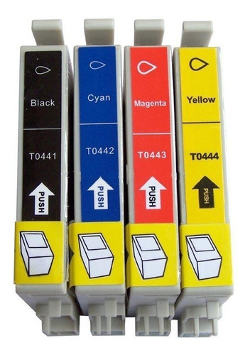 Pack Cartuchos Impresora Epson Xp220 4 Colores Compatibles