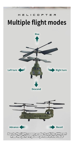Helicóptero Rc Structoys, Aeronave De Transporte De Doble 3