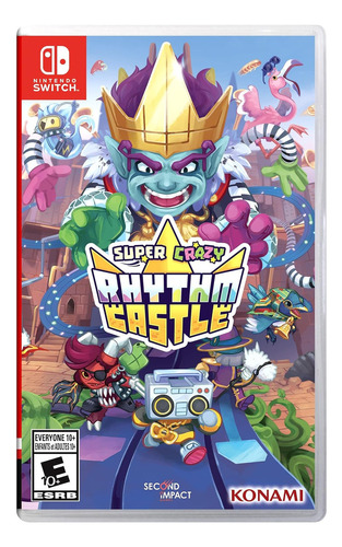 Super Crazy Rhythm Castle Switch Midia Fisica