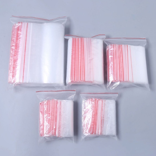 Imagen 2 de 5 de Bolsas Con Cierre Ziploc 14x25 Cm