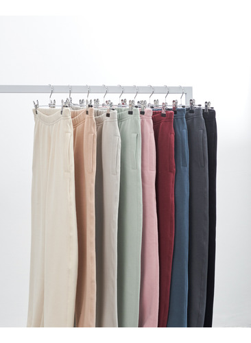 Pantalon Jogger Frizado Con Bolsillos - Talles S M L