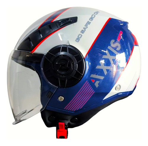 Capacete Axxis Aberto Jet Fashion Masculino Feminino Moto