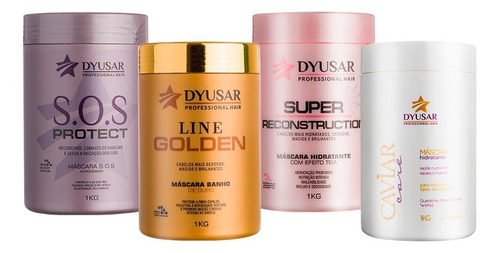 Mascaras Super + Line Golden+ Caviar + Sos Dyusar G