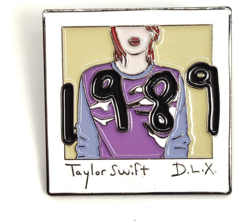 Pin Metálico Esmaltado 1989 Portada - Taylor Swift 