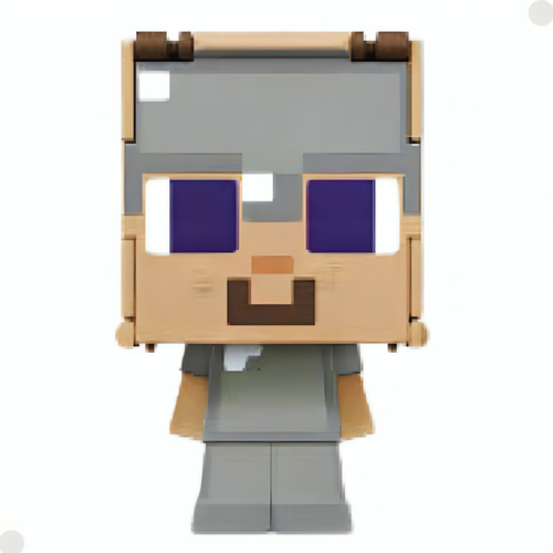 Muñeca Htl43 Armor 2 en 1 de Minecraft - Mattel