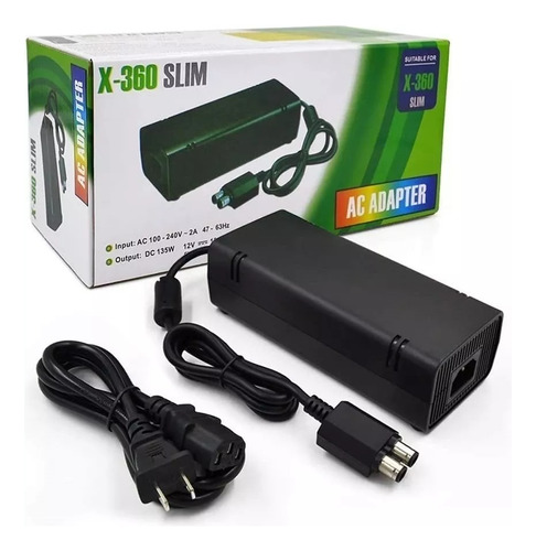 Transformador Cargador Fuente Xbox 360 Slim Envio Gratis