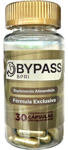 Bypass Brpi 30 Capsulas Inhibidor De Apetito 100% Natural