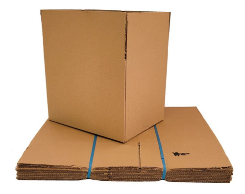 Caixa De Papelão Grande Mudança 40x30x30 Cm 15 Unid. Cor Não Aplica