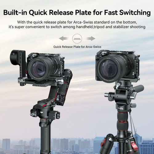 Cage Gaiola Smallrig 3858 P/ Nikon Z30 Mirroless C/ Nfe