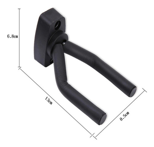 Imagen 3 de 8 de Soporte Pared Para Guitarras, Bajo, Ukelele, Violín.