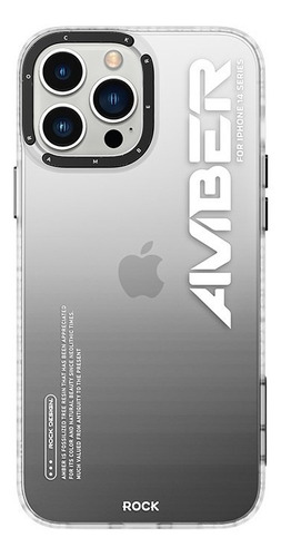 Capa Case Para iPhone 14 Rock Amber Inshare Anti Impacto Top Cor Preto iPhone 14 Pro