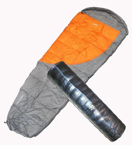 Bolsa De Dormir Spinit Momia 300 -5ºc + Aislante 5