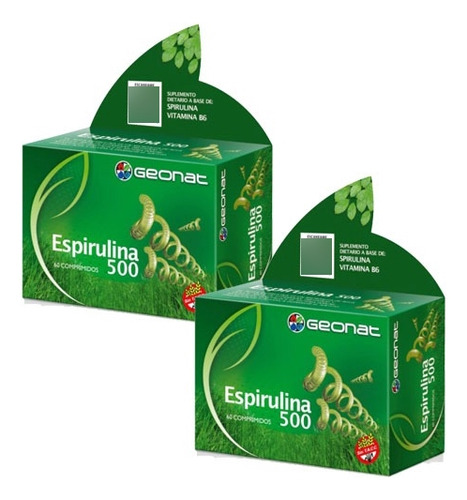 Promo X 2! Espirulina 500