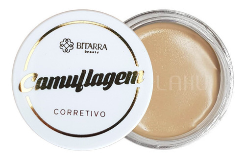 Imagem 1 de 5 de Camuflagem Corretivo Bitarra Cor Nude Nova Embalagem 15g