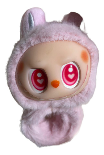 Labubu Monstruo Brazalete Rosa Claro
