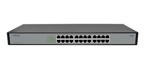 Switch 24 Portas 10/100mbps Sf 2400 Qr+ Intelbras Nfe