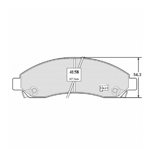 Pastillas Freno Chevrolet Colorado 3.7 2008 Dohc L5 223