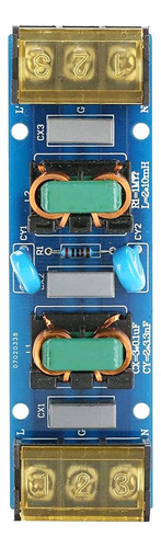 Módulo De Filtro Power Emi 25a Wave Fi De Dos Etapas De Alta