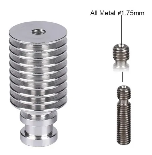 Extrusor Hotend Bowden Directo Largo E3dv6 1.75mm Sin Teflon