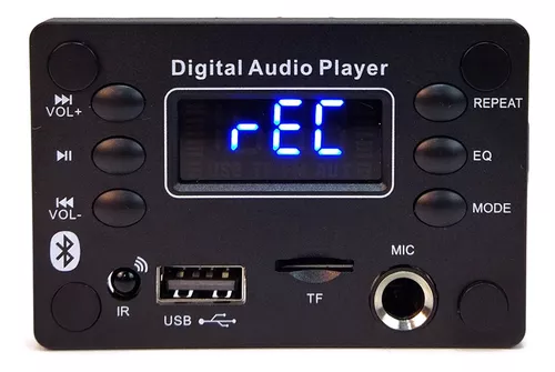 Reproductor de CD/SD/USB con Bluethoot y receptor AM/FM - Fotomecánica