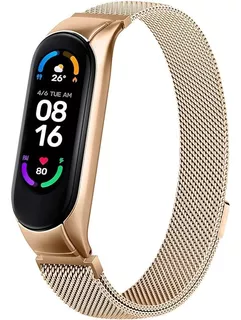 Malla Pulsera Para Reloj Xiaomi Band 5 Band 6 Metalica M5 M6