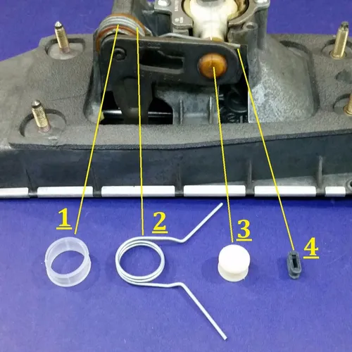 Kit Buchas Trambulador Golf 2000 Em Diante Kit 4 Peças Kit Buchas Trambulador Golf 2000 Em Diante Kit 4 Peças