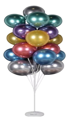 Arco De Balões Suporte Com Base Bexiga Decoração De Balões 