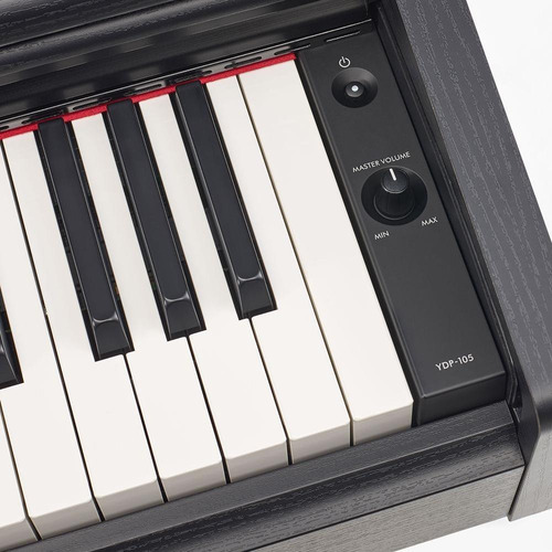 Piano Digital 88 Teclas Yamaha Arius Ydp-105b Preto