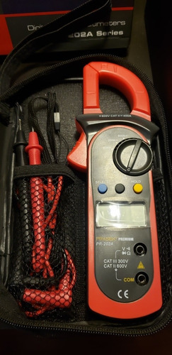 Pinza Amperimetrica Pr-202a Prasek Premium