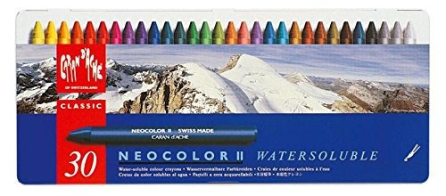 Caran Dache Classic Neocolor Ii Pasteles Solubles En Agua 30