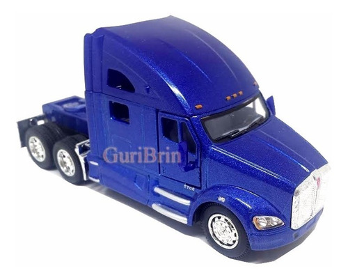 Carrinho Caminhão T700 Azul - Americano - Ferro E Fricção