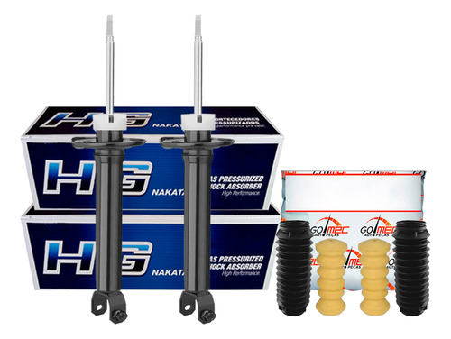 Kit Amortecedor Traseiro, Ford Ka 1.0 1.3 1997 A 1999