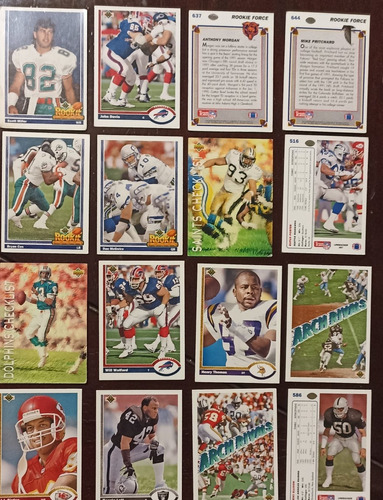 Tarjetas Nfl 90's