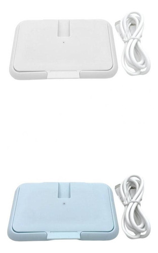2x Calentador Eléctrico De Toallitas Para Bebés Usb