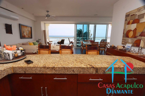 Imagen 19 de 30 de Cad Ocean Front 201. Depa De Playa Con Terraza Y Vista Al Mar
