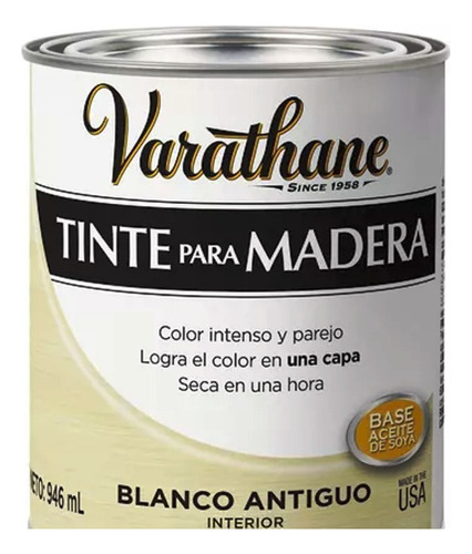 Tinte P/madera Varathane Colores Desgastados 1lt Rust Oleum 