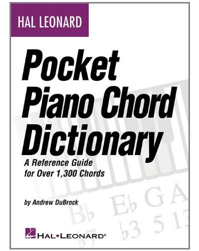 Hal Leonard Pocket Piano Acorde Diccionario Una Guia De Refe