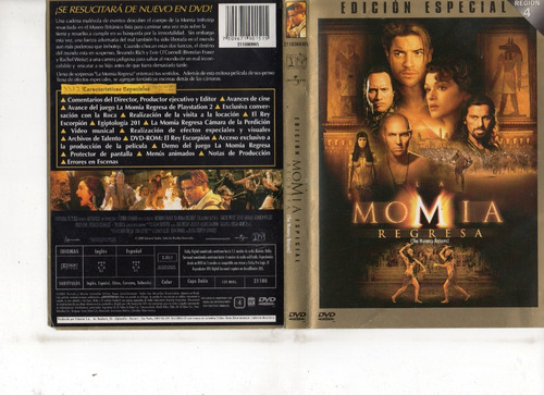 La Momia Regresa (2001) - Dvd Original - Mcbmi