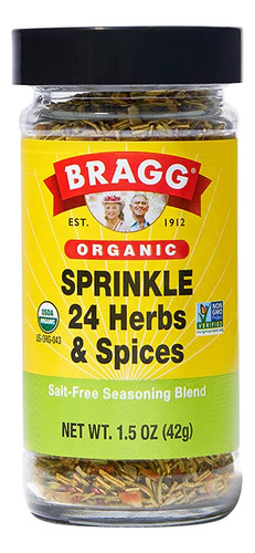 Bragg Sprinkle Herbs And Spices - Salt Free Seasoning, 1.5oz