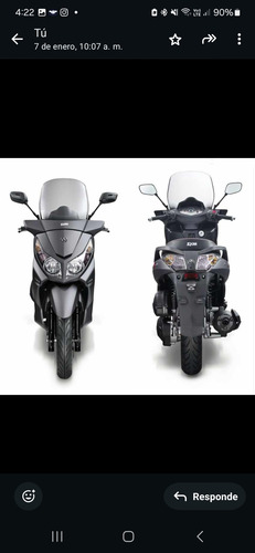 Maxiscooter Sym Citycom S 300i Euro 4 Abs Gris Mate