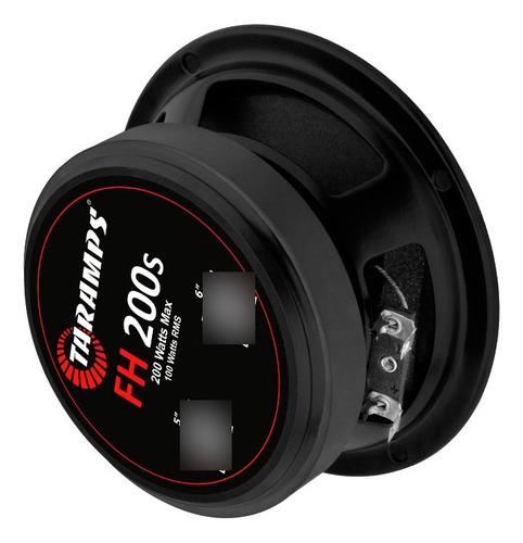 Altavoz Taramps Fh 200s Par 7driver Fh 200s de 5 polos, 100 W RMS, 4 ohmios