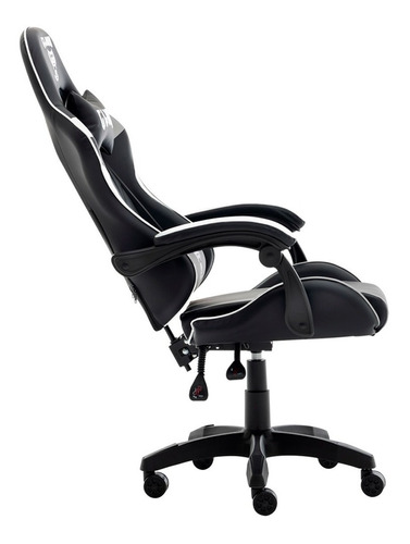 Cadeira Gamer Preta E Cinza Mount Clanm Cor Preto