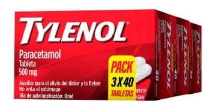 Tylenol Con 120 Tabletas