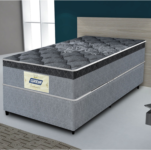 Colchon 1 Plaza Espuma Alta Densidad 150kg Altura 24cm S